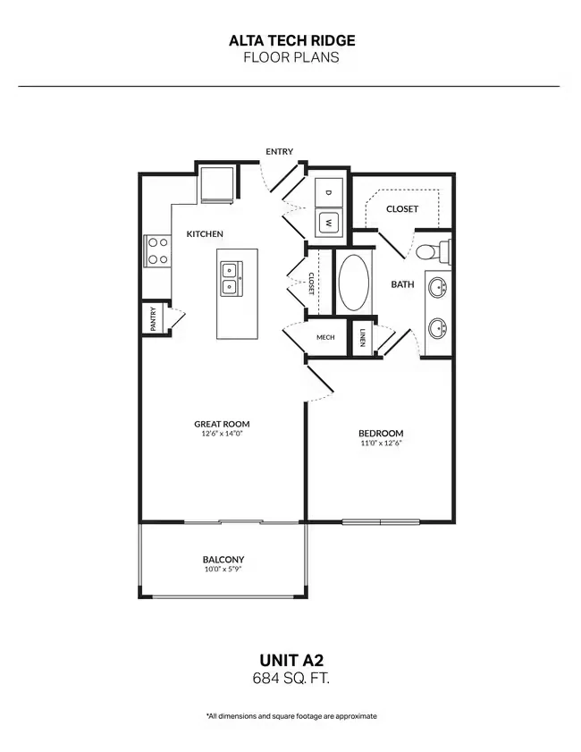 Cedar Park 2-2106 floor plan